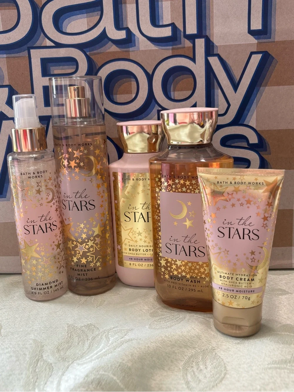 Bath & Body Works In the Stars Scented 5 Piece Bath and Body Set